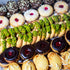 Stuffed cake mix with jam and nuts